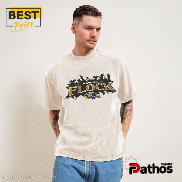 Baltimore Ravens Flock Tee T-Shirt