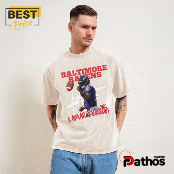 Baltimore Ravens NFL Lamar Jackson T-Shirt