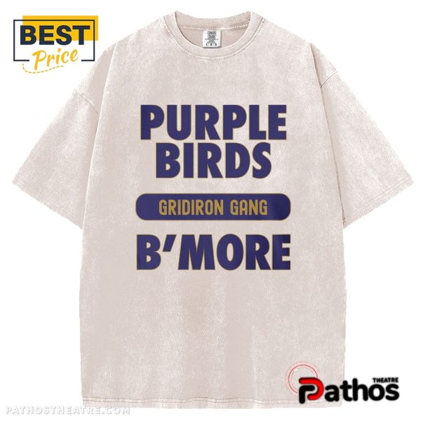 Baltimore Ravens – Purple Birds B’more T-Shirt