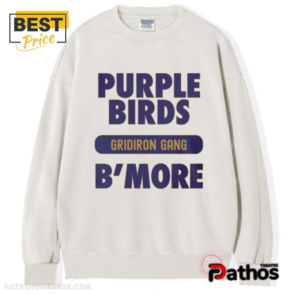 Baltimore Ravens – Purple Birds B’more T-Shirt