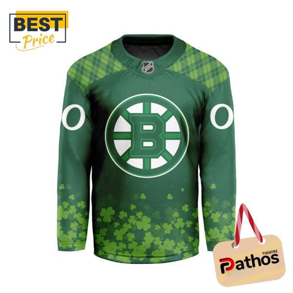 Boston Bruins Limited Edition St.Patrick’s Day Hockey Jersey