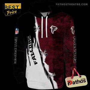 atlanta falcons ripped pattern red black white hoodie 3 kEyYU