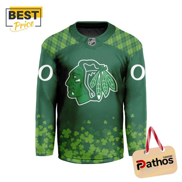 Chicago Blackhawks Limited Edition St.Patrick’s Day Hockey Jersey