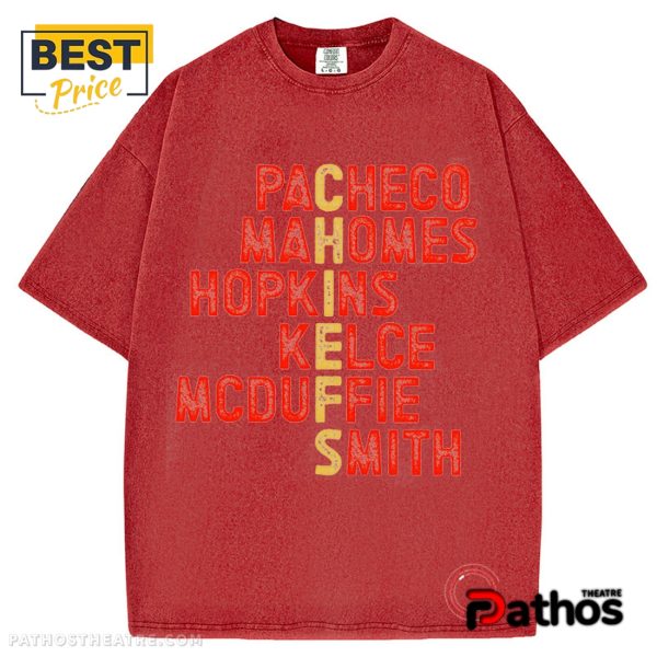 Chiefs Football Pacheco Mahomes T-Shirt