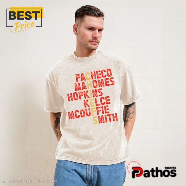 Chiefs Football Pacheco Mahomes T-Shirt