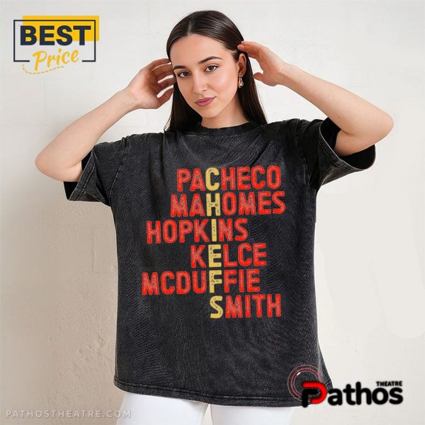 Chiefs Football Pacheco Mahomes T-Shirt