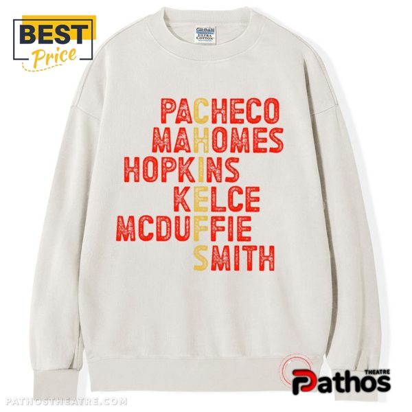 Chiefs Football Pacheco Mahomes T-Shirt