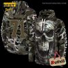 Customized Atlanta Falcons Camo Skull Hoodie