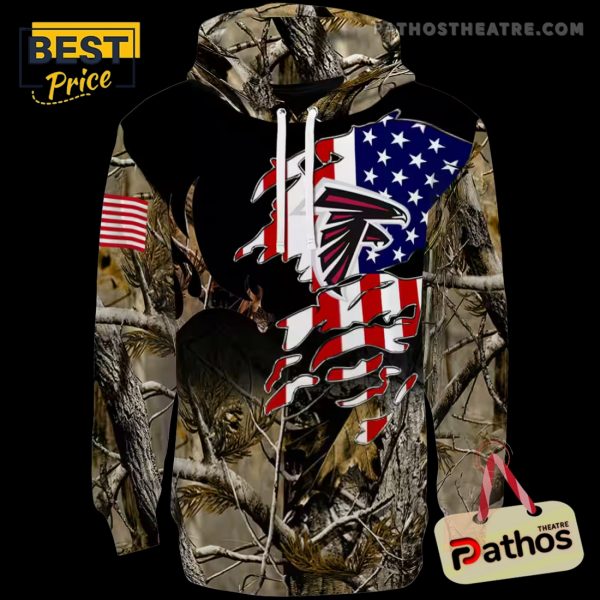 Customized Atlanta Falcons Tree Camo Hoodie