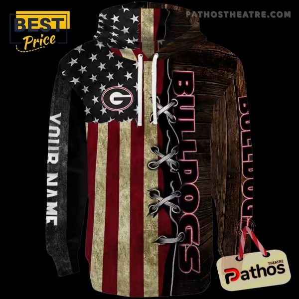 Customized Georgia Bulldogs American Pride Hoodie