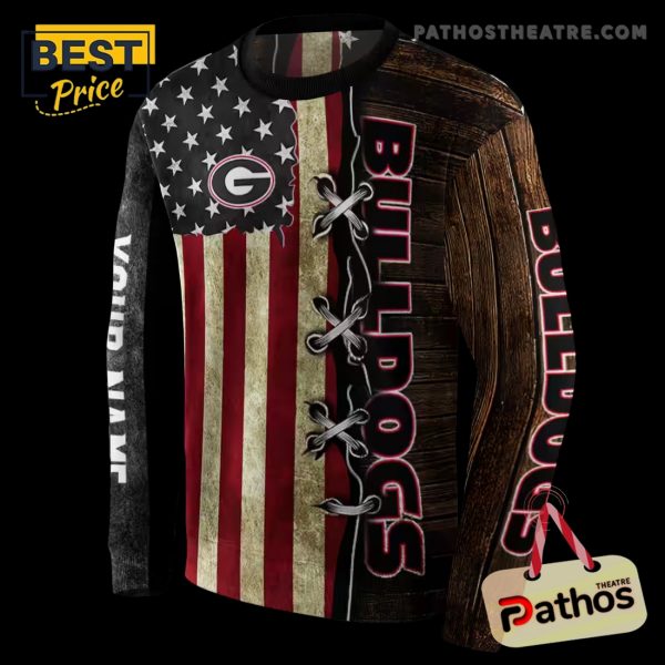 Customized Georgia Bulldogs American Pride Hoodie