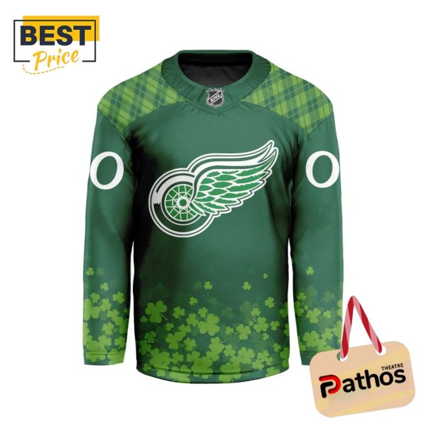 Detroit Red Wings Limited Edition St.Patrick’s Day Hockey Jersey