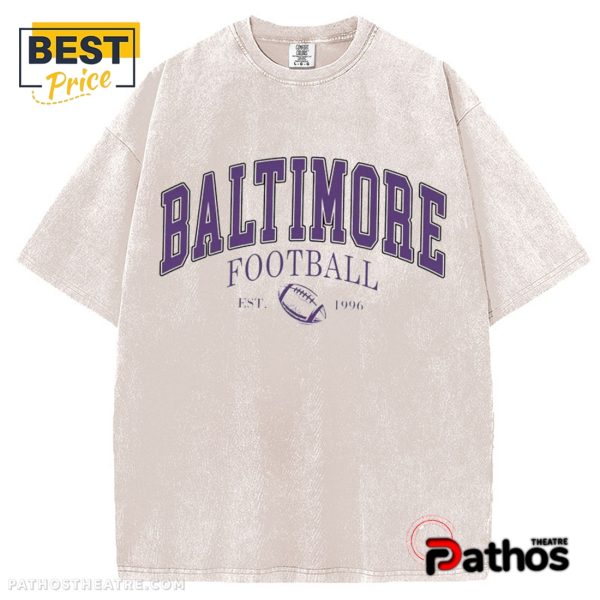 Distressed Baltimore Football Limited T-Shirt