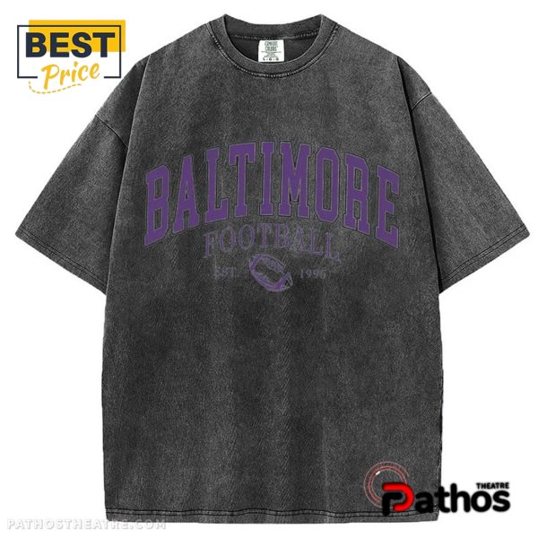 Distressed Baltimore Football Limited T-Shirt