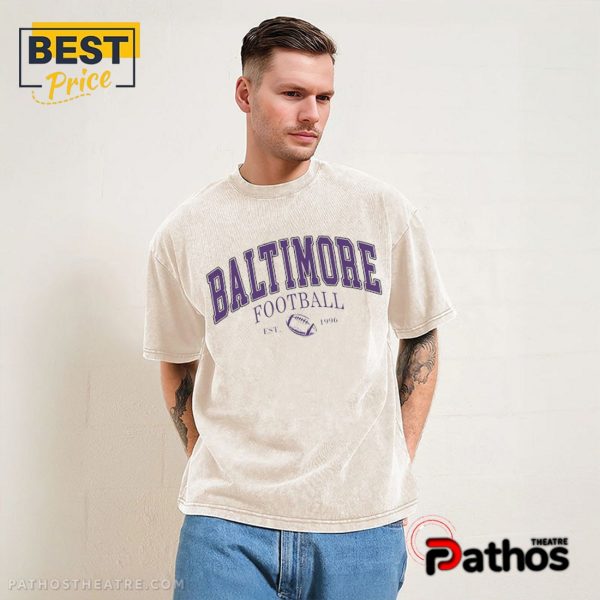 Distressed Baltimore Football Limited T-Shirt