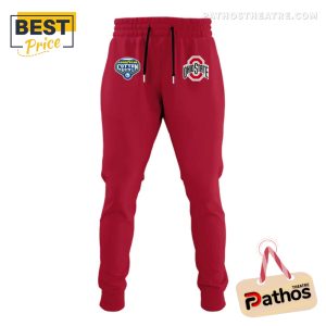 ohio state football bowl champions red hoodie and pants 2 VZlPE