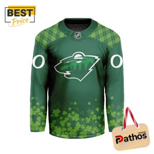 Minnesota Wild Limited Edition St.Patrick’s Day Hockey Jersey