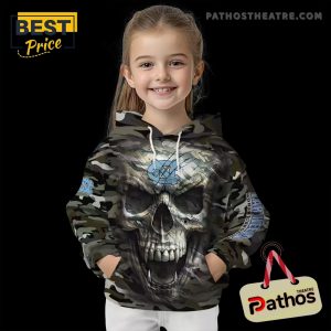 customized north carolina tar heels camo skull hoodie 6 6VdM5