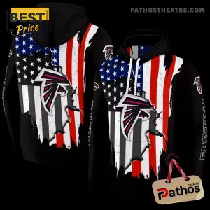 Atlanta Falcons American Pride Black Hoodie