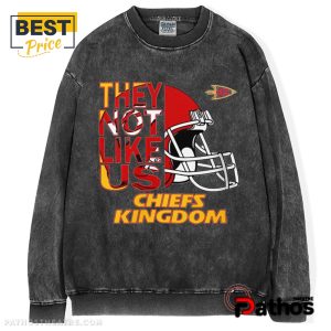 kansas city chiefs they not like us t shirt 7 6lp0m