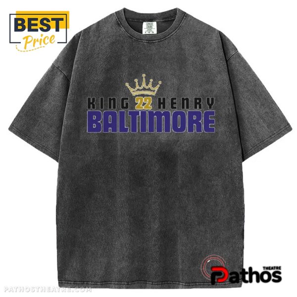 King 22 Derrick Henry Baltimore T-Shirt