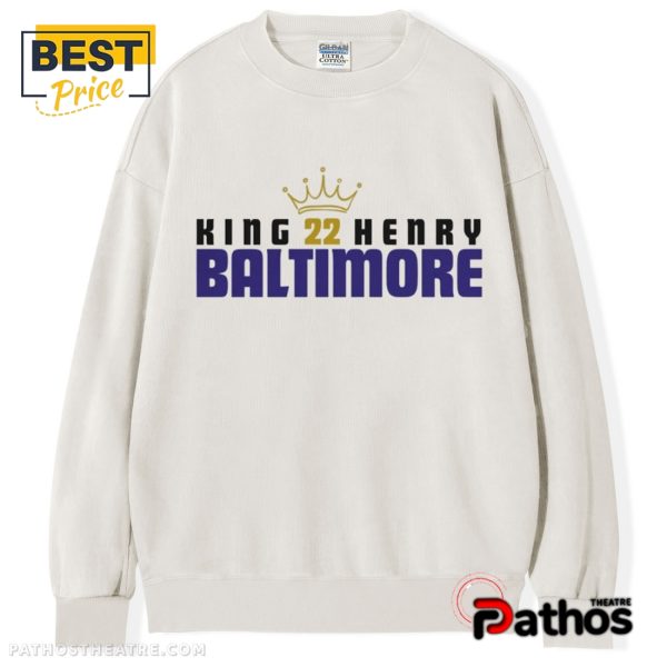 King 22 Derrick Henry Baltimore T-Shirt