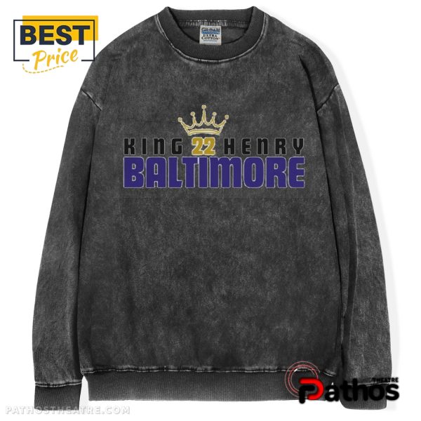 King 22 Derrick Henry Baltimore T-Shirt