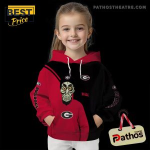 georgia bulldogs achmed skull red hoodie 6 kipv8