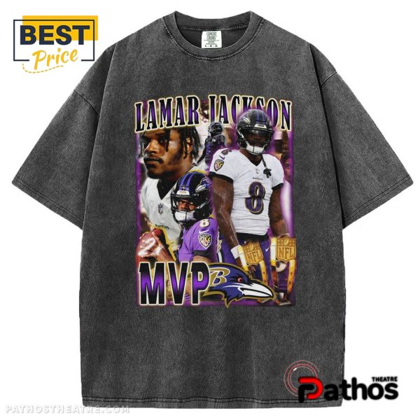 Lamar Jackson 2 x MVP Unisex T-Shirt