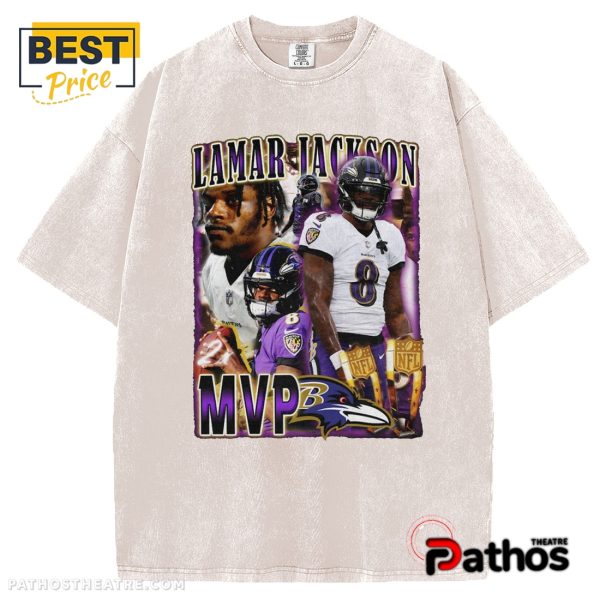 Lamar Jackson 2 x MVP Unisex T-Shirt