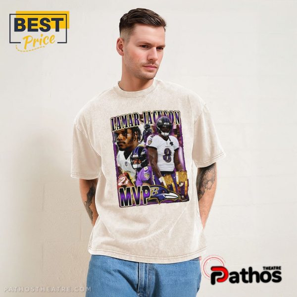 Lamar Jackson 2 x MVP Unisex T-Shirt