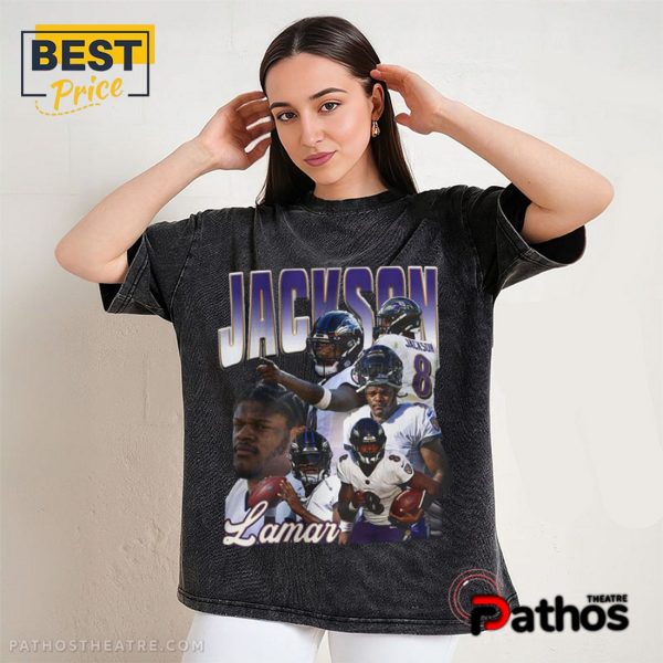 Lamar Jackson Bootleg Vintage Baltimore T-Shirt