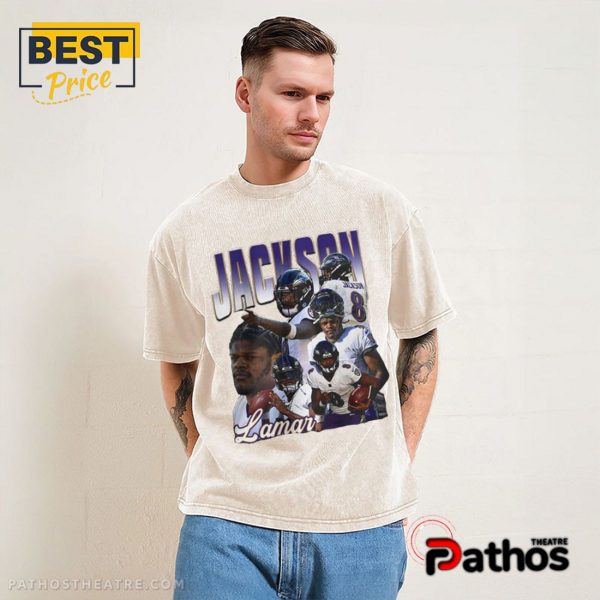 Lamar Jackson Bootleg Vintage Baltimore T-Shirt