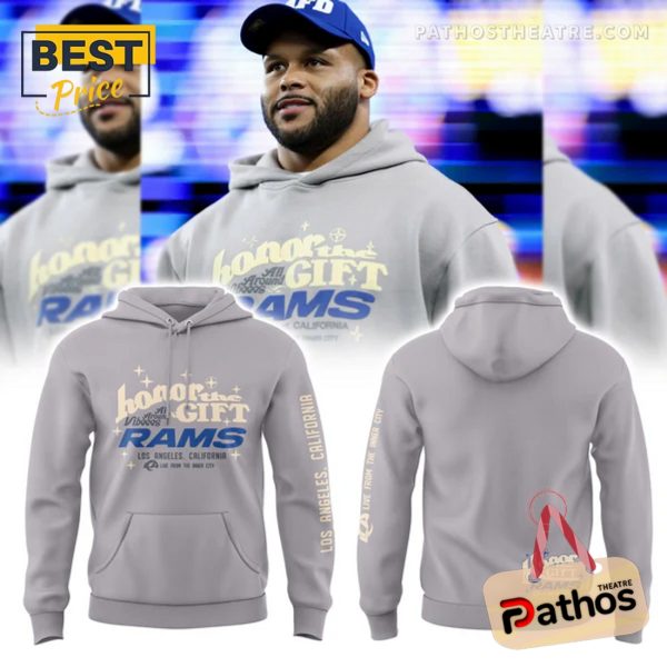 Los Angeles Rams Honor The Gifts 2025 Grey Hoodie And Pants