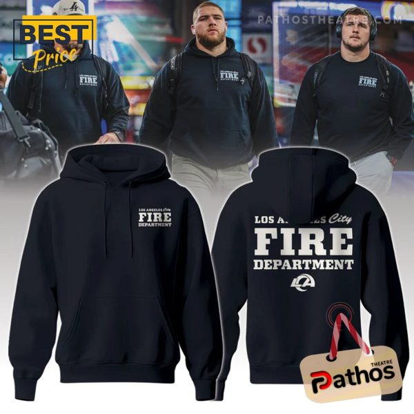 Los Angeles Rams x LA City Fire Department Hoodie