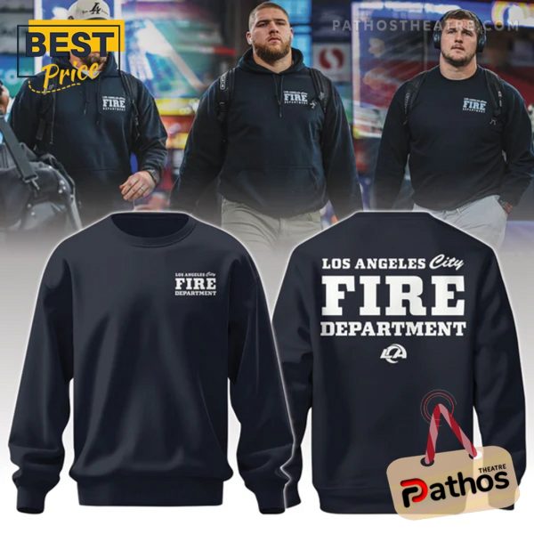 Los Angeles Rams x LA City Fire Department Hoodie