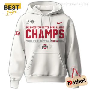 ohio state football bowl champions white hoodie and pants 2 jwjqq