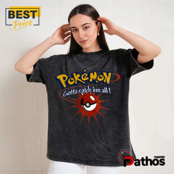 New 1999 Pokemon Gotta Catch ‘Em All! T-Shirt