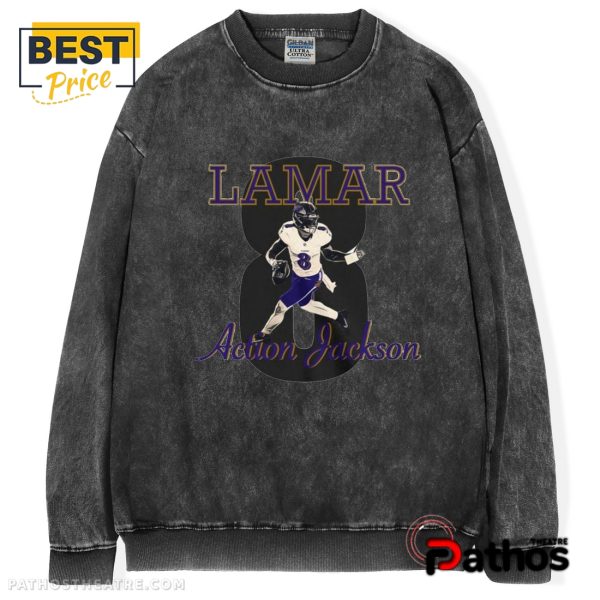 New Lamar Action Jackson T-Shirt