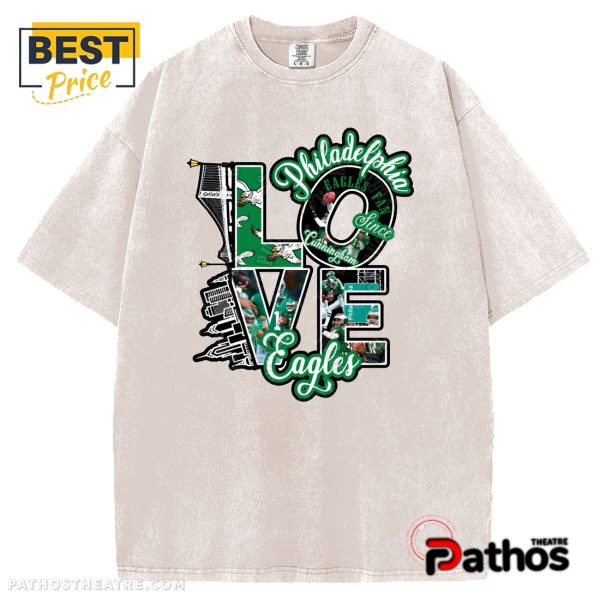 New Philadelphia Eagles Love T-Shirt