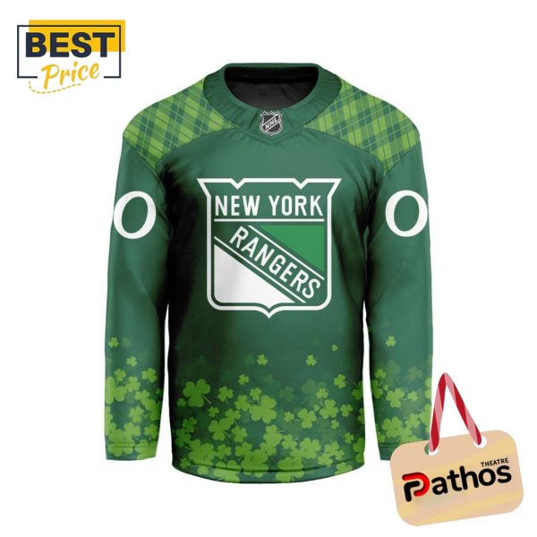 New York Rangers Limited Edition St.Patrick’s Day Hockey Jersey