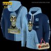 North Carolina Tar Heels Achmed Skull Light Blue Hoodie