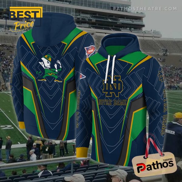 Notre Dame Fighting Irish Energetic Vibes Hoodie