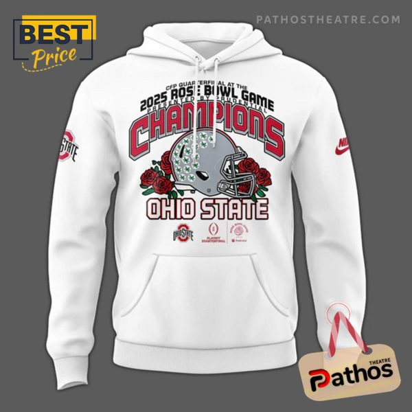 Ohio State Buckeyes Rose Playoff 2025 Champions Hoodie And Pants