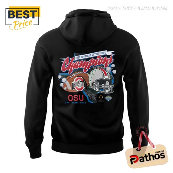 Ohio State Football 2025 Bowl Champions Black Hoodie And Pants