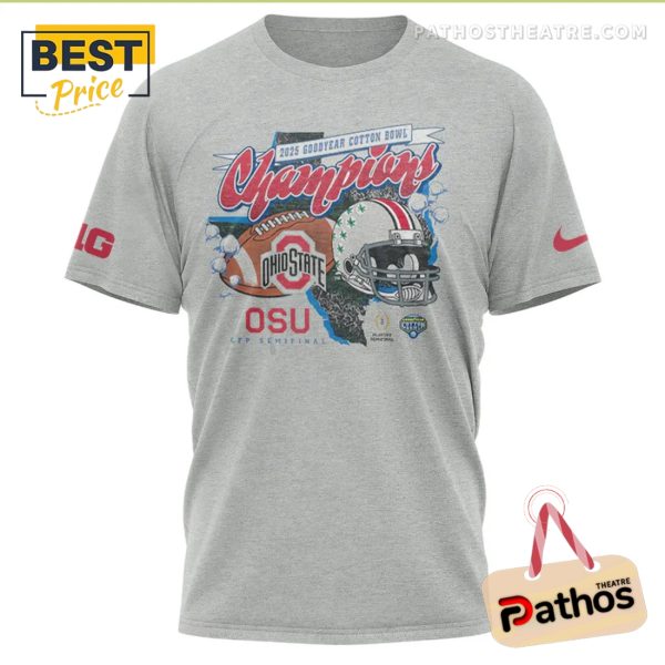 Ohio State Football Bowl Champions Grey Hoodie