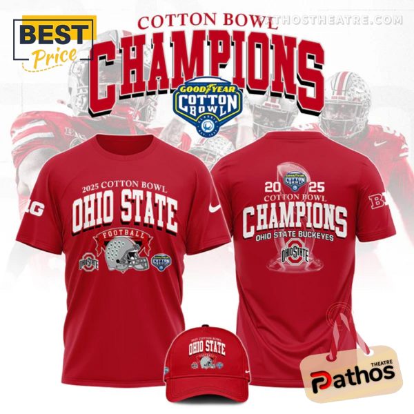 Ohio State Football Bowl Champions Red Hoodie