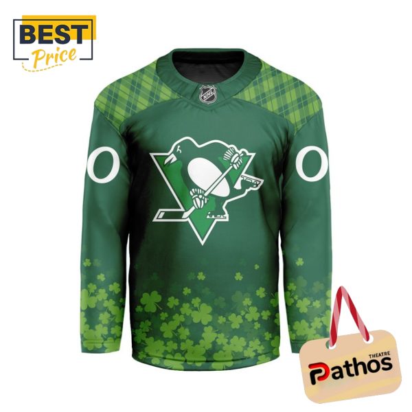 Pittsburgh Penguins Limited Edition St.Patrick’s Day Hockey Jersey