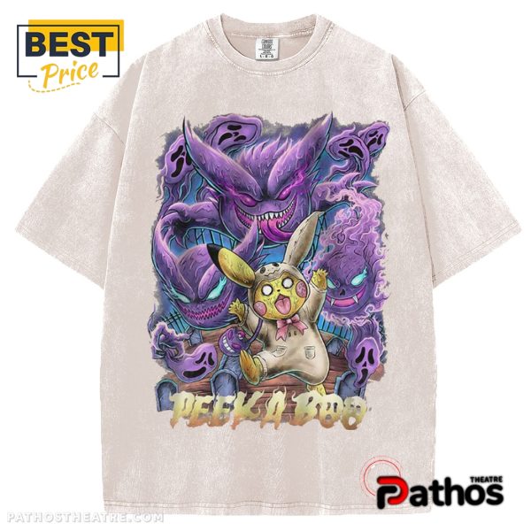 Pokemon Pikachu & Gengar New Anime T-Shirt