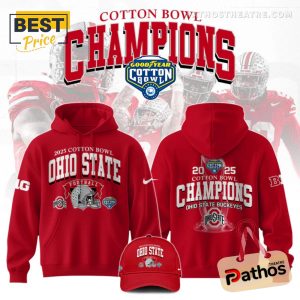 Ohio State Football Bowl Champions Red Hoodie And Pants